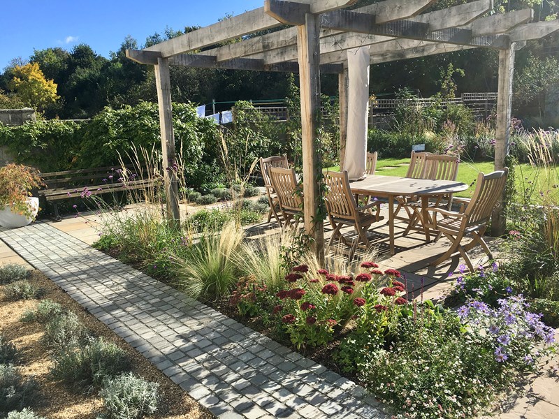 plant bed view